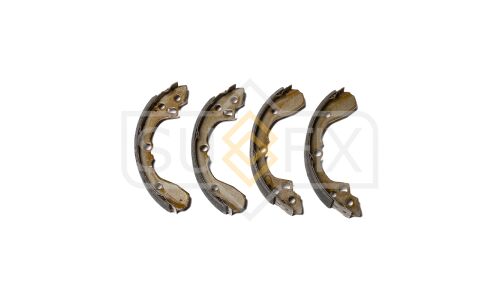 Колодки тормозные барабанные Sufix, комплект на ось (4 шт), арт. SY-1032