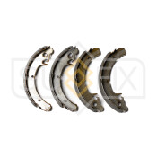 Колодки тормозные барабанные Sufix, комплект на ось (4 шт), арт. SY-1035