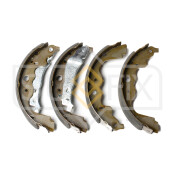 Колодки тормозные барабанные Sufix, комплект на ось (4 шт), арт. SY-1037
