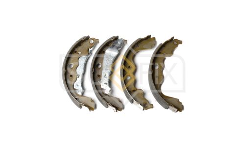 Колодки тормозные барабанные Sufix, комплект на ось (4 шт), арт. SY-1037