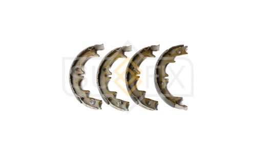 Колодки тормозные барабанные Sufix, комплект на ось (4 шт), арт. SY-1067