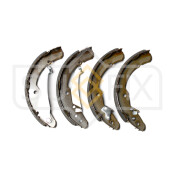 Колодки тормозные барабанные Sufix, комплект на ось (4 шт), арт. SY-1076