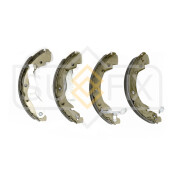 Колодки тормозные барабанные Sufix, комплект на ось (4 шт), арт. SY-1078