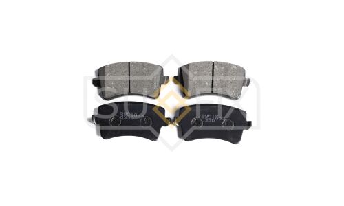 Колодки тормозные дисковые Sufix, задние, комплект на ось (4 шт), арт. SX-1033