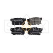 Колодки тормозные дисковые Sufix, задние, комплект на ось (4 шт), арт. SX-1173