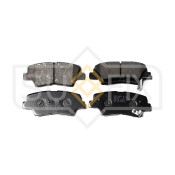 Колодки тормозные дисковые Sufix, задние, комплект на ось (4 шт), арт. SX-1187