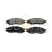 Колодки тормозные дисковые Sufix, передние, комплект на ось (4 шт), арт. SX-1359