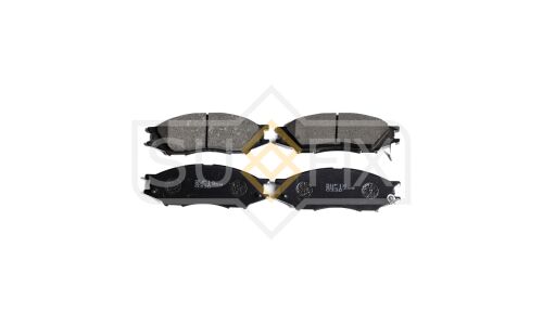 Колодки тормозные дисковые Sufix, передние, комплект на ось (4 шт), арт. SX-1359