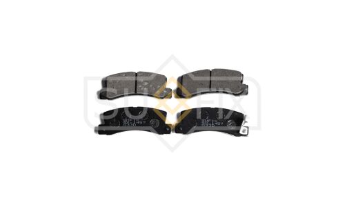 Колодки тормозные дисковые Sufix, задние, комплект на ось (4 шт), арт. SX-1457