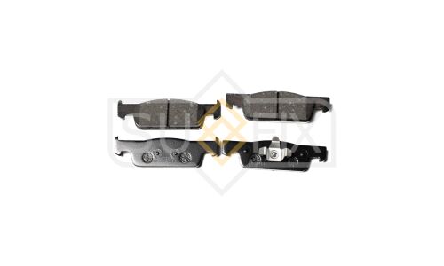 Колодки тормозные дисковые Sufix, передние, комплект на ось (4 шт), арт. SX-1411