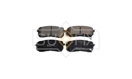 Колодки тормозные дисковые Sufix, задние, комплект на ось (4 шт), арт. SX-1195