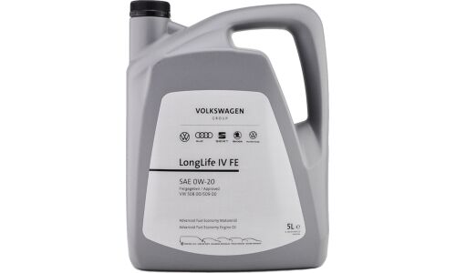Масло моторное VAG LongLife IV FE 0w20, синтетическое, VW 508.00/VW 509.00, универсальное, 5л, арт. GS60577M4