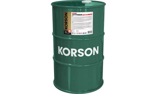 Антифриз Korson Extended Life Antifreeze, OAT, G12+, зелёный, концентрат, 60л, арт. KS20035