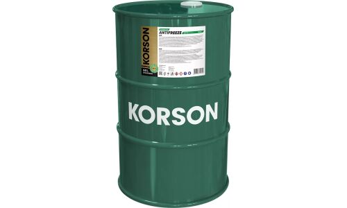 Антифриз Korson Extended Life Antifreeze, OAT, G12, зелёный, -36°C, 60л, арт. KS20065
