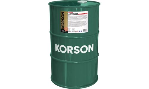 Антифриз Korson Extended Life Antifreeze, OAT, G12+, зелёный, -36°C, 60л, арт. KS20075