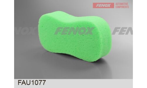 Губка Fenox, для мытья автомобилей, поролон, 190x90мм, зеленая, арт. FAU1077