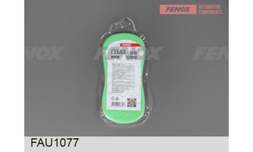 Губка Fenox, для мытья автомобилей, поролон, 190x90мм, зеленая, арт. FAU1077