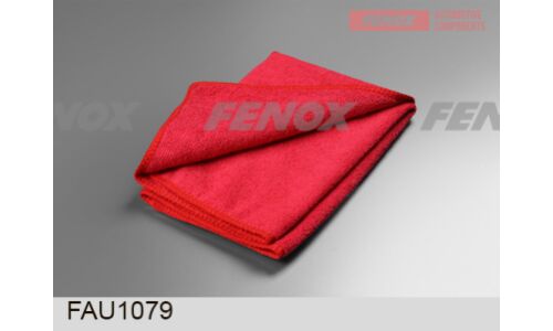 Салфетка из микрофибры, 40*40см, красный Fenox, арт. FAU1079