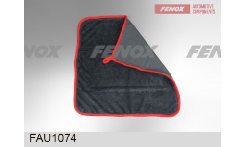 Салфетка Fenox, для сухой, влажной уборки и сбора воды, микрофибра, 400x400мм, серая, арт. FAU1074