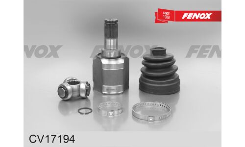 ШРУС Fenox, внутренний, арт. CV17194