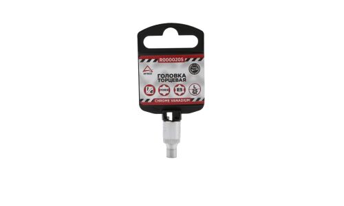 Головка торцевая Arnezi, короткая, E-профиль, под квадрат 1/4", E5, арт. R0000205