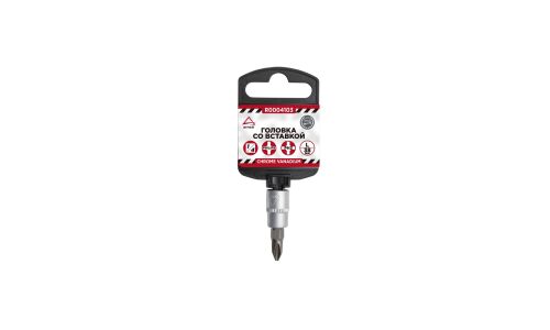 Насадка торцевая Arnezi, короткая, под квадрат 1/4", со вставкой PH3, арт. R0004103