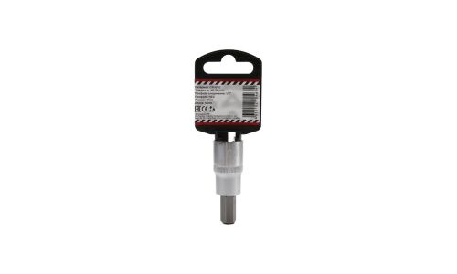 Насадка торцевая Arnezi, короткая, под квадрат 1/2", со вставкой HEX10, арт. R0344010