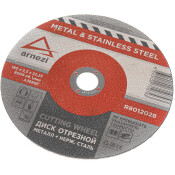 Диск отрезной, 180x2.5x22.23 мм, абразивный, металл ARNEZI, арт. R8012028