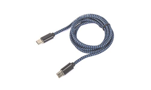 Дата-кабель зарядный Type C/Type C (1 м, 3А) в оплетке, поддерживает быструю зарядку ARNEZI, арт. A0605034