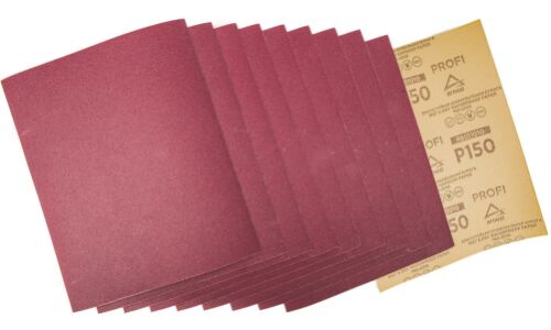 Бумага наждачная водостойкая 230x280 мм P150 Profi (10шт) ARNEZI, арт. R8011010