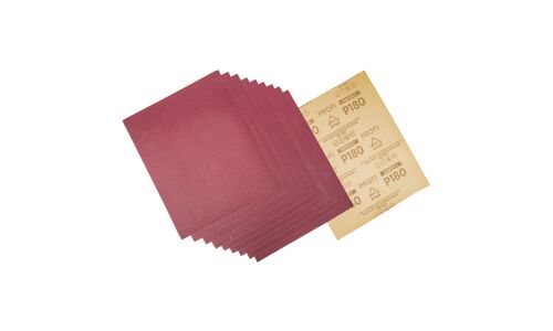 Бумага наждачная водостойкая 230x280 мм P180 Profi (10шт) ARNEZI, арт. R8011011