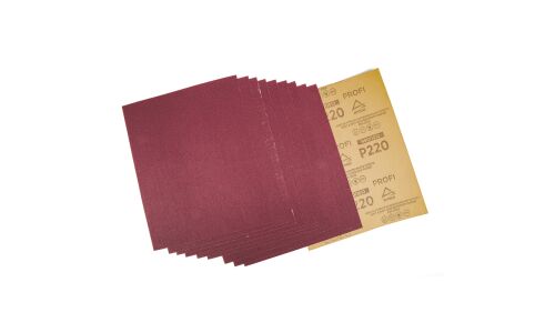 Бумага наждачная водостойкая 230x280 мм P220 Profi (10шт) ARNEZI, арт. R8011012