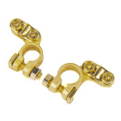 Клеммы АКБ медные 2шт, боковая прижимная планка ARNEZI, арт. A0103006