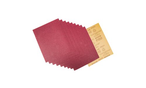 Бумага наждачная водостойкая 230x280 мм P100 Profi (10шт) ARNEZI, арт. R8011008