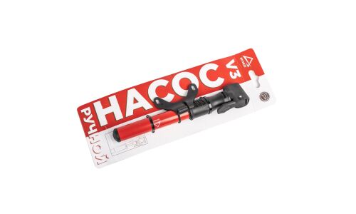 Насос велосипедный Arnezi V3, ручной, алюминиевый компактный корпус, арт. R7503133