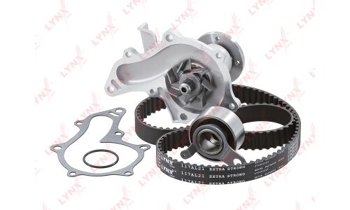 Комплект для замены ремня ГРМ LYNXauto (+помпа), арт. PW-1113