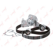 Комплект для замены ремня ГРМ LYNXauto (+помпа), арт. PW-1228