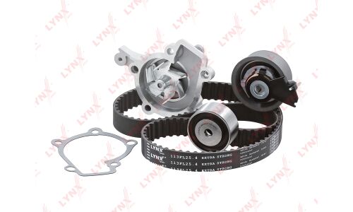 Комплект для замены ремня ГРМ LYNXauto (+помпа), арт. PW-1325