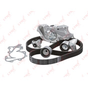 Комплект для замены ремня ГРМ LYNXauto (+помпа), арт. PW-1369