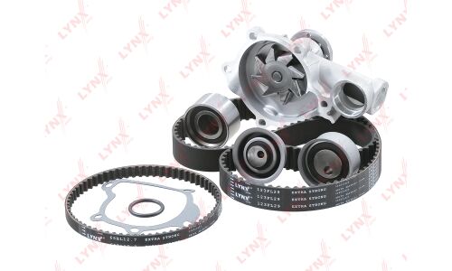 Комплект для замены ремня ГРМ LYNXauto (+помпа), арт. PW-1371