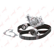 Комплект для замены ремня ГРМ LYNXauto (+помпа), арт. PW-1372