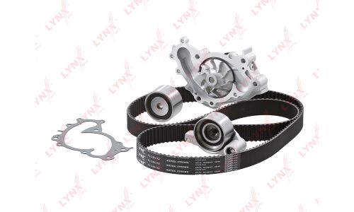 Комплект для замены ремня ГРМ LYNXauto (+помпа), арт. PW-1372