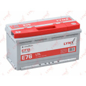 Аккумулятор LYNXauto EFB LN5R/L5R(H8R), 100Ач, 900А, необслуживаемый, арт. E76 Аккумулятор LYNXauto EFB LN5R/L5R(H8R), 100Ач, 900А, необслуживаемый, арт. E76
