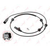 Датчик частоты вращения колеса (датчик ABS) | перед лев LYNXauto, арт. DM-8000