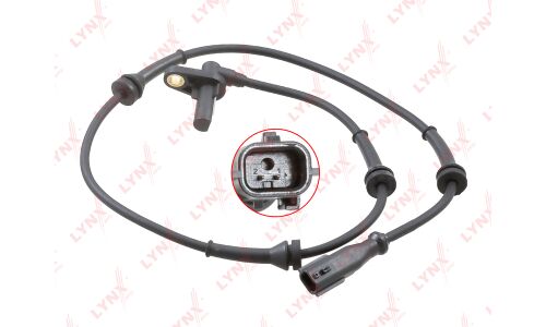 Датчик частоты вращения колеса (датчик ABS) | зад прав/лев LYNXauto, арт. DM-8016
