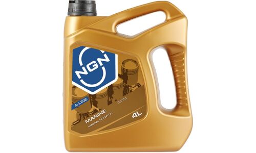 Масло для лодочных моторов NGN A-Line Marine, минеральное, API TD, 2-тактное, 1л, арт. V272085636