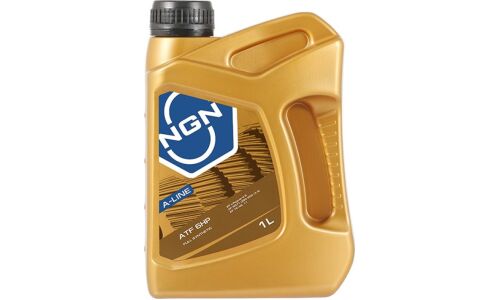 Масло трансмиссионное NGN A-Line ATF 6HP, синтетическое, для АКПП, 1л, арт. V272085643
