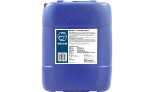 Масло трансмиссионное NGN A-Line ATF Dexron VI, синтетическое, для АКПП, 20л, арт. V272085845