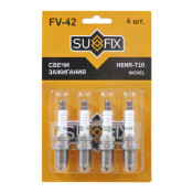 Свеча зажигания Sufix с никелевым электродом, арт. FV-42