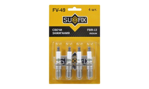 Свеча зажигания Sufix с иридиевым электродом, арт. FV-49